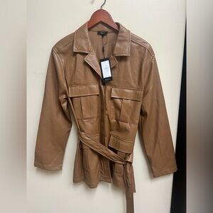 NWT Rails Tan Belted Women's Jacket